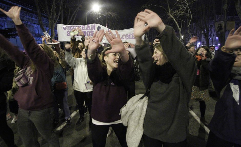 Manifestacin Da Internacional de la Mujer Trabajadora, 8-3-2016