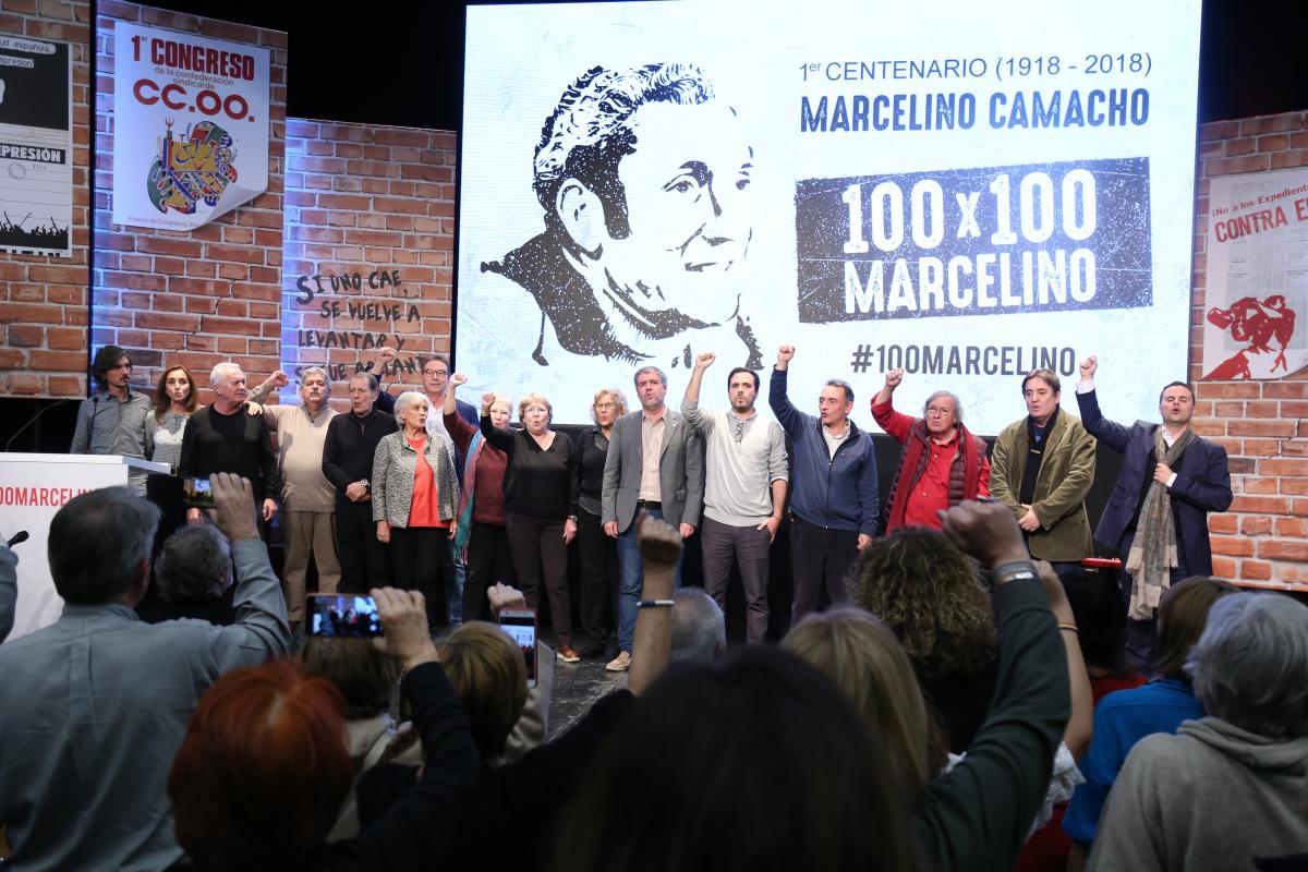 Acto homenaje a Marcelino Camacho