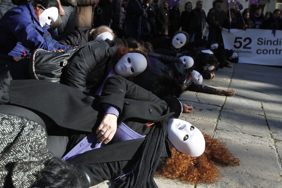 Concentracin 25 Noviembre Da Internacional contra la violencia de Gnero, Madrid