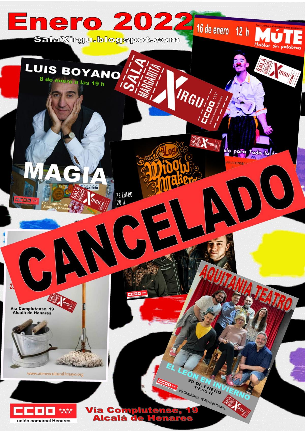 Cartel cancelacin