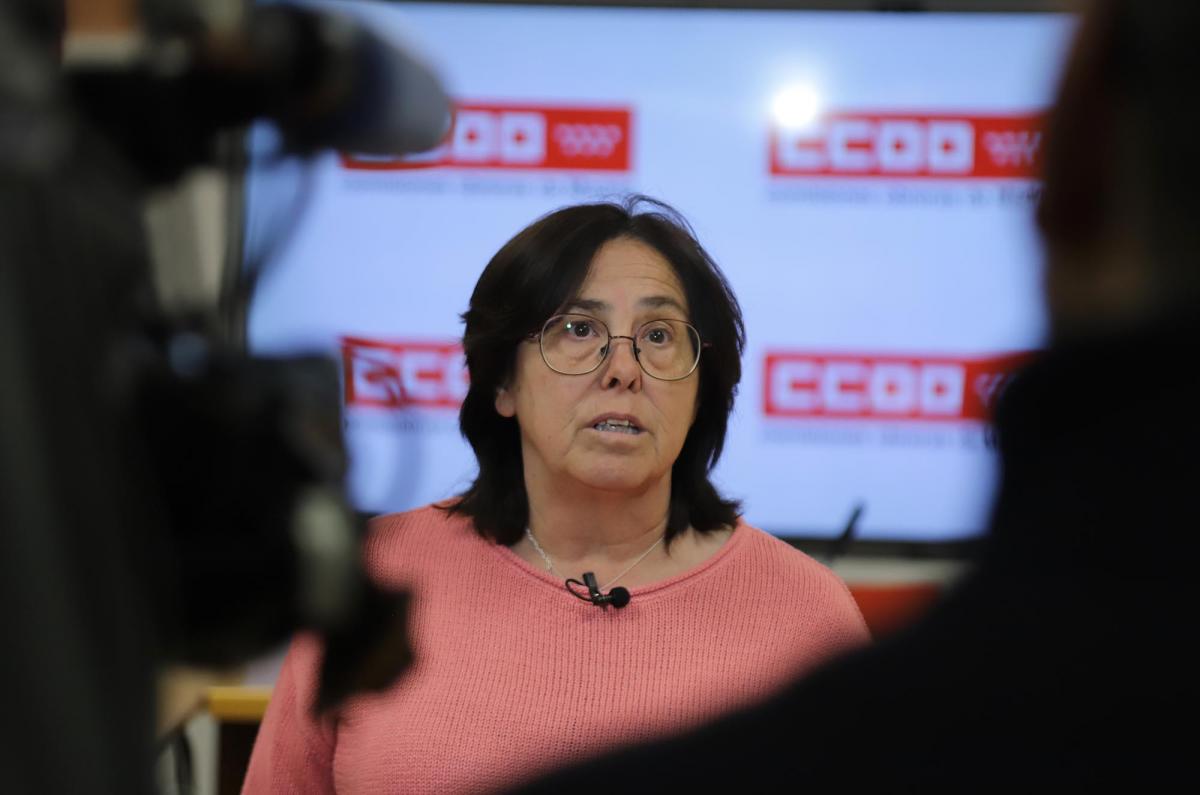 Mari Fe Sastre, secretaria de Trabajo y Nuevas Realidades de CCOO Madrid