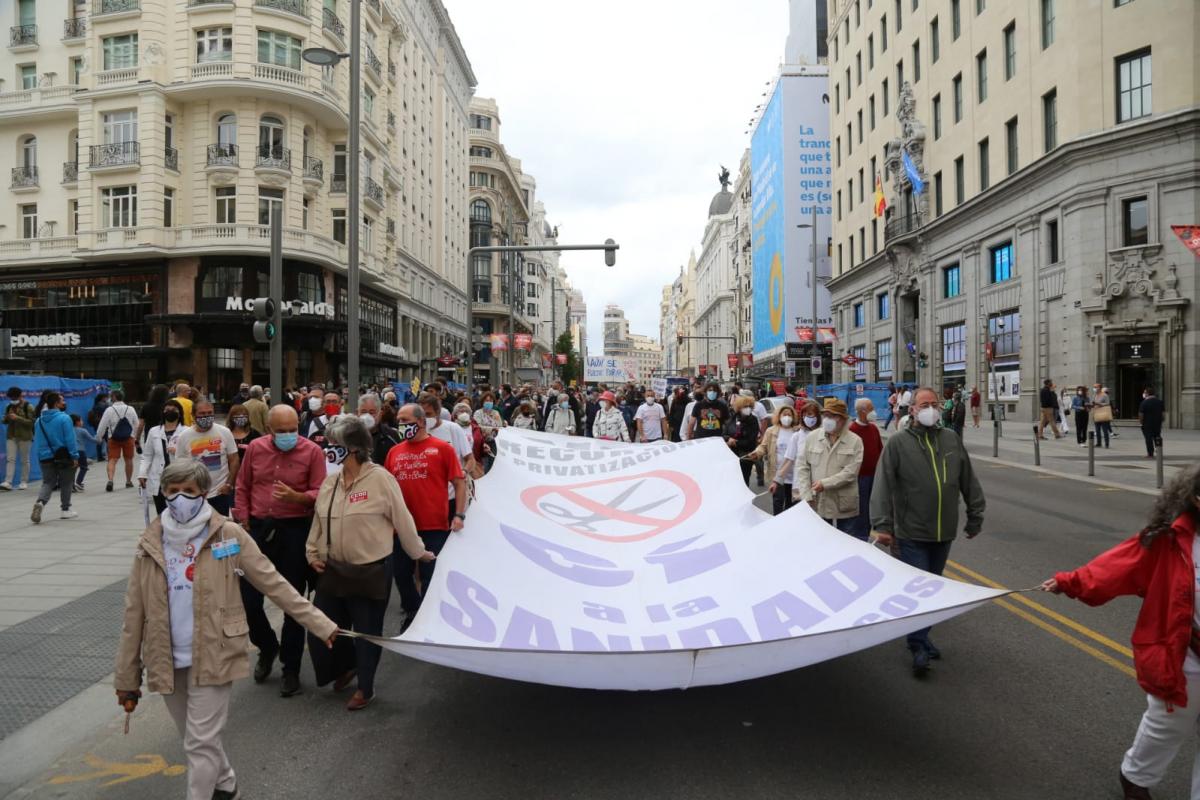 Manifestacin de la Marea Blanca