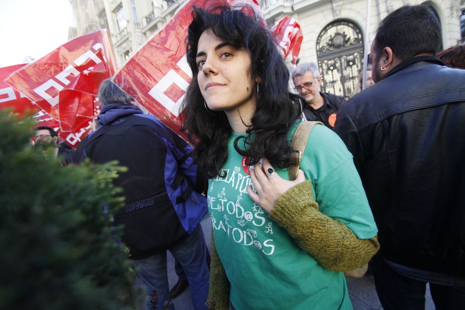 Concentracin contra la LOMCE y las reformas educativas