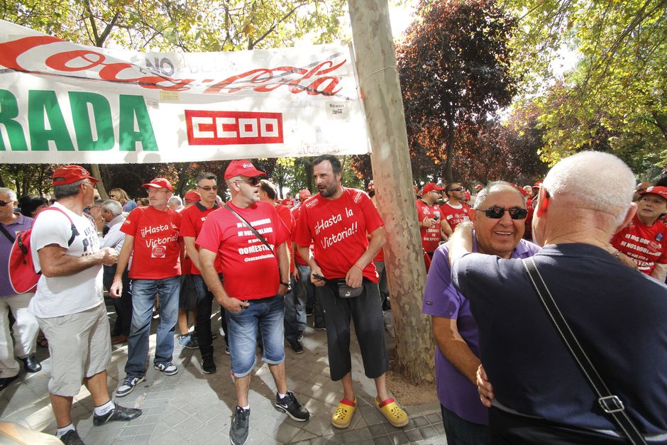 Concentracin en apoyo a Juan Carlos Asenjo y en defensa del derecho de huelga