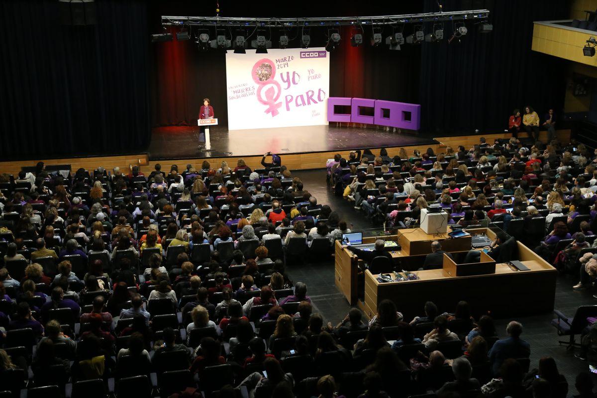 Encuentro de mujeres sindicalistas de CCOO