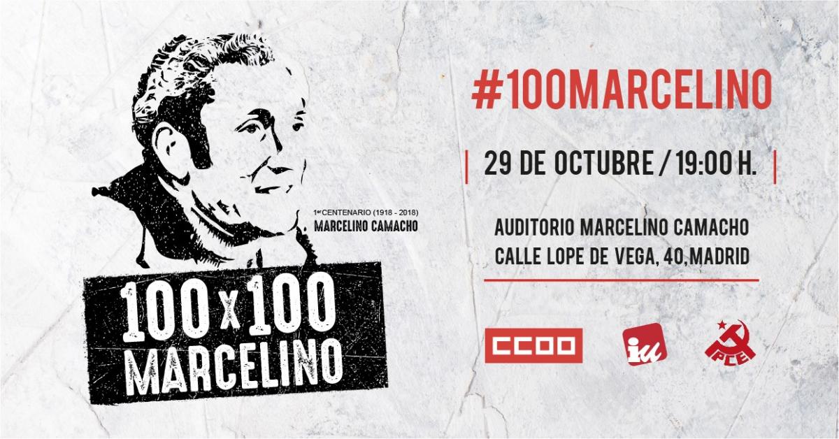 Acto homenaje a Marcelino Camacho