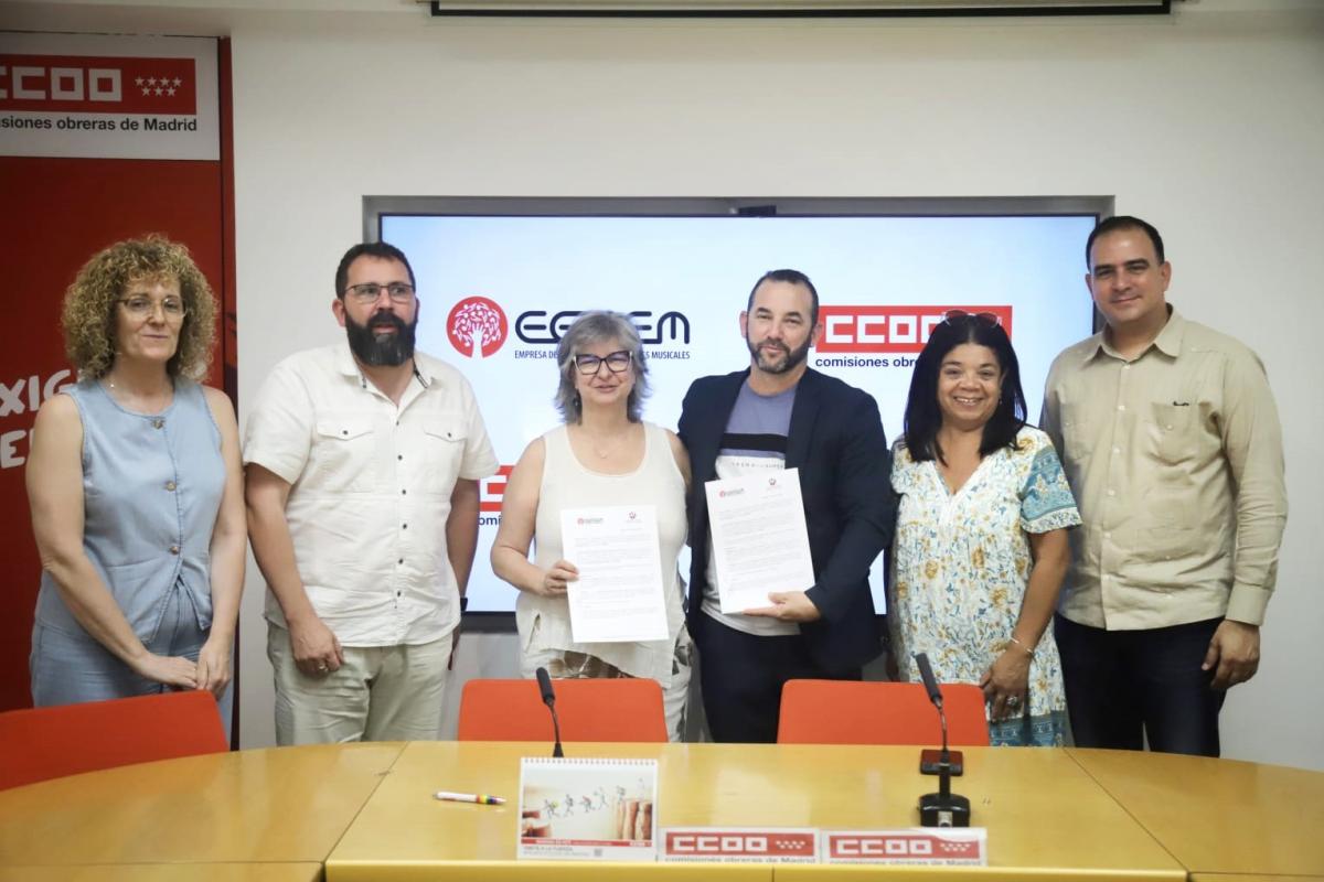 La Fundacin Ateneo 1 de Mayo y EGREM firman un convenio de colaboracin