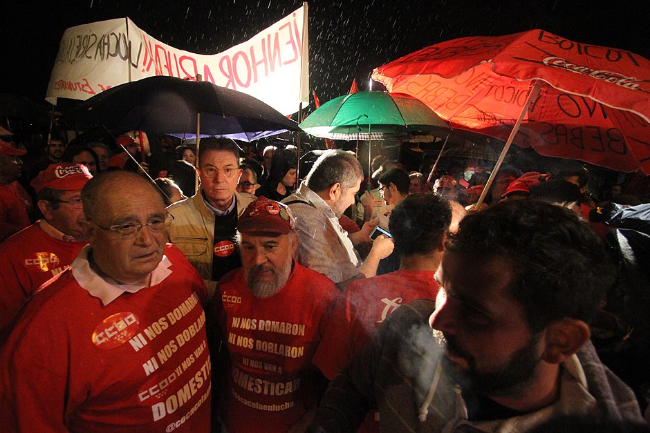 Reapertura de la fbrica de Coca Cola en Fuenlabrada