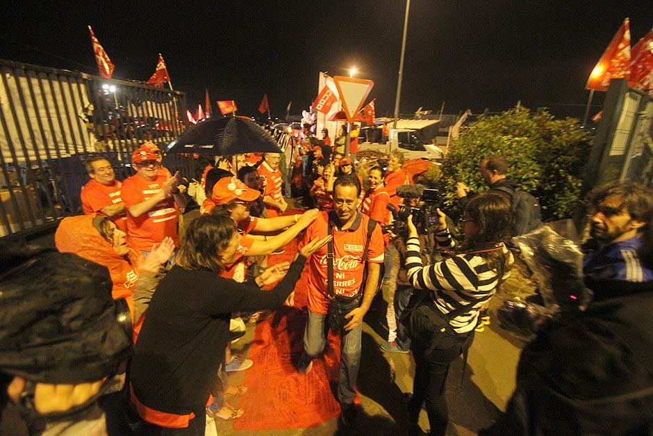 Reapertura de la fbrica de Coca Cola en Fuenlabrada