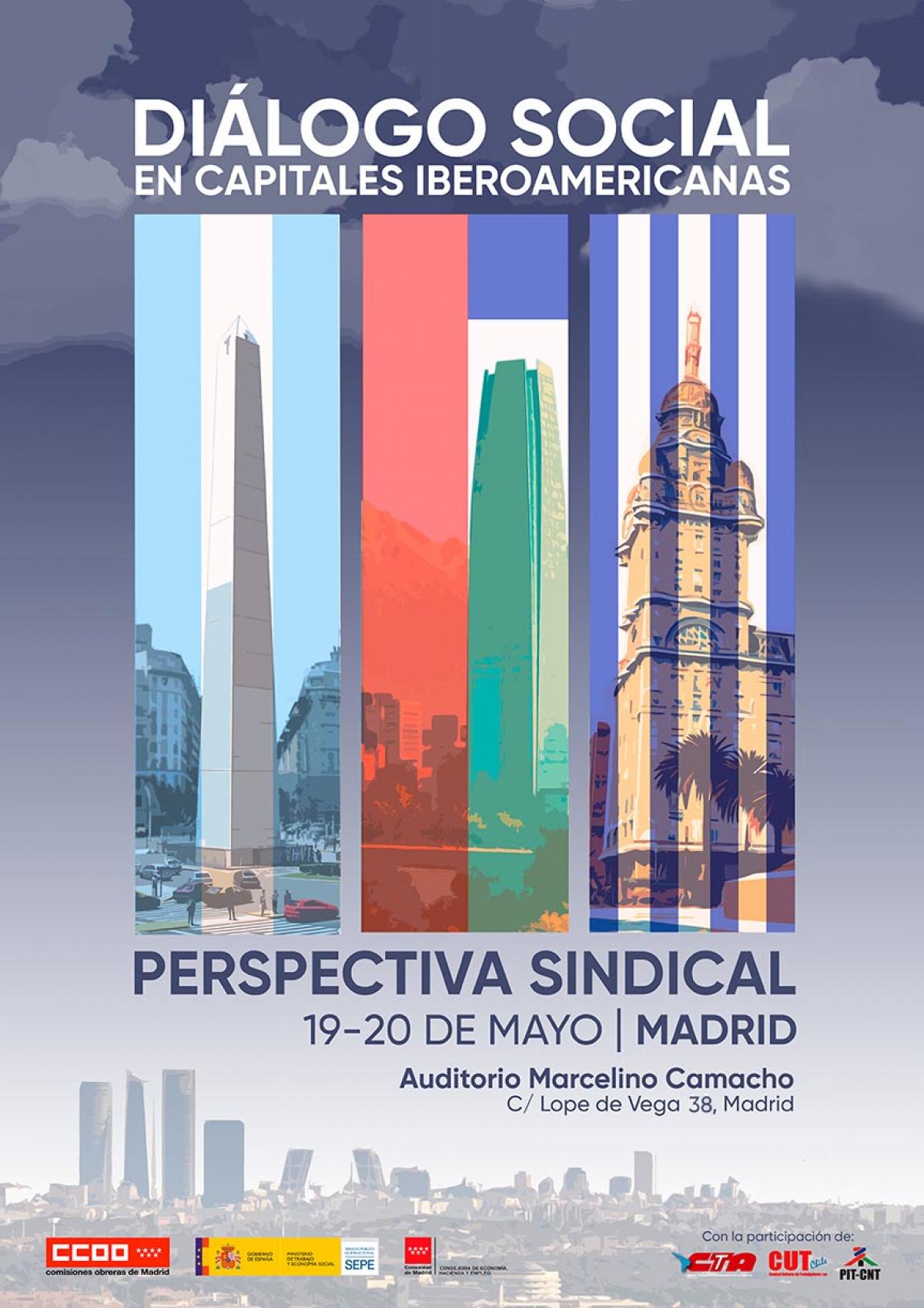 Diálogo Social en capitales Iberoamericanas. Perspectiva sindical