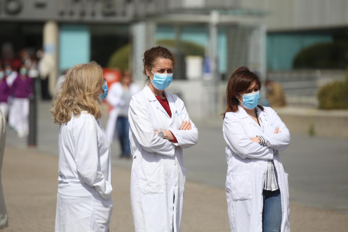 Trabajadoras de la sanidad pblica madrilea