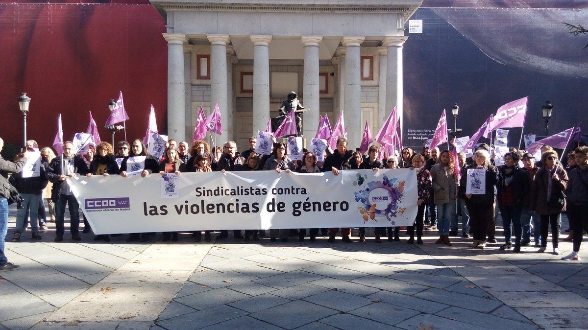 Concentracin contra la violencia machista