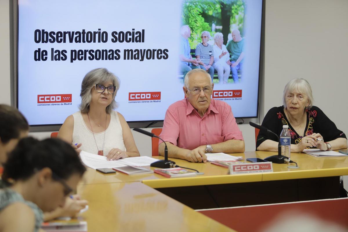 CCOO de Madrid el Observatorio Social de la Personas Mayores 2026