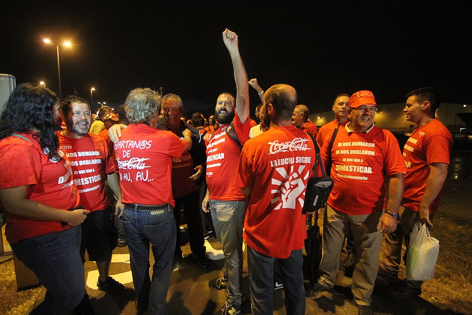 Reapertura de la fbrica de Coca Cola en Fuenlabrada