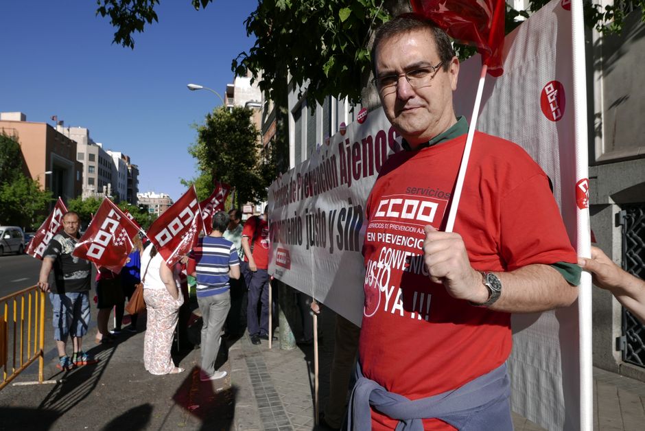 Continan las movilizaciones en defensa del convenio colectivo de los Servicios de Prevencin Ajenos