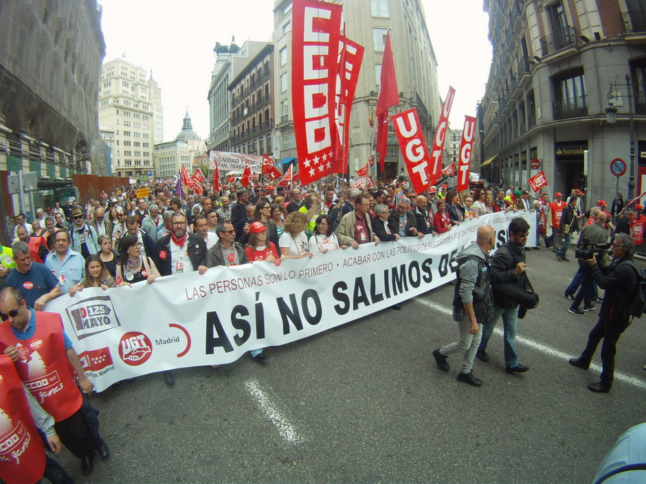 1 de Mayo 2015 en Madrid