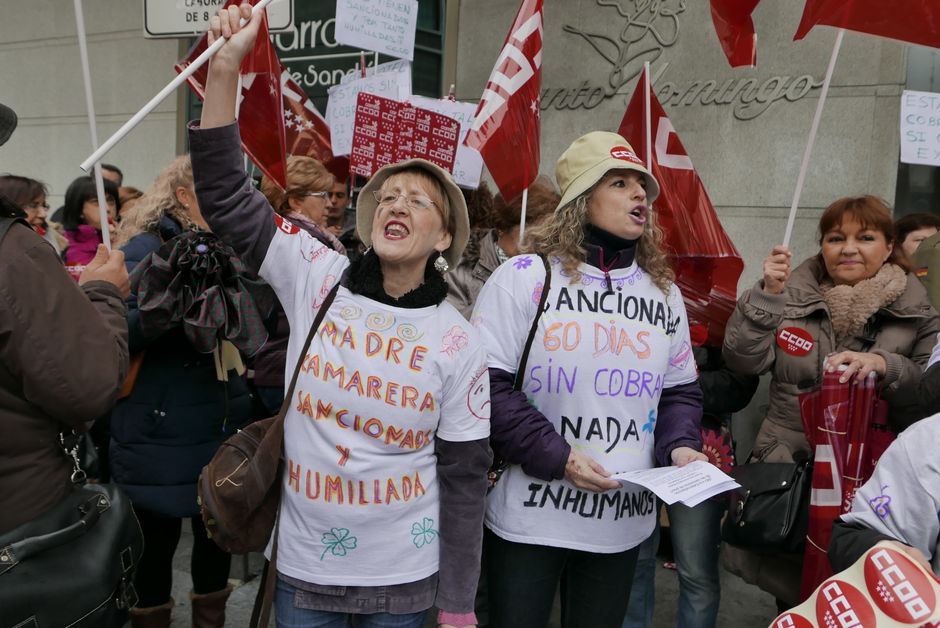 CCOO denuncia el maltrato laboral a las camareras de piso del hotel Santo Domingo