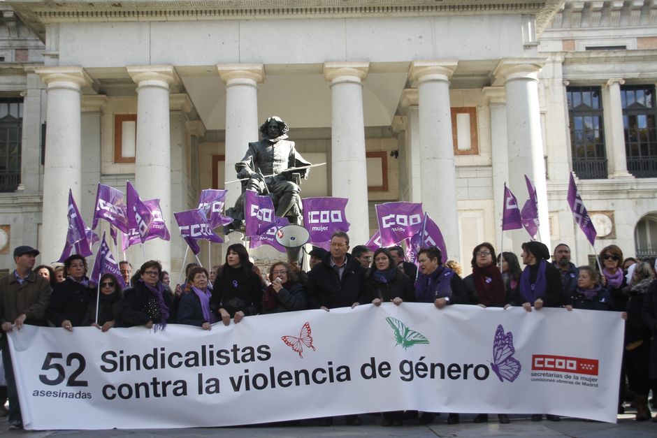 Concentracin 25 Noviembre Da Internacional contra la violencia de Gnero, Madrid