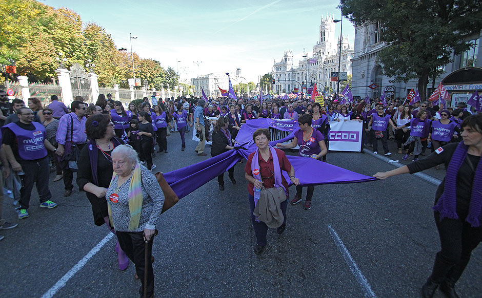 Marcha contra las vioencias machistas 7-7-2015