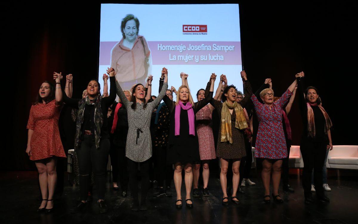 Homenaje a Josefina Samper, la mujer y su lucha