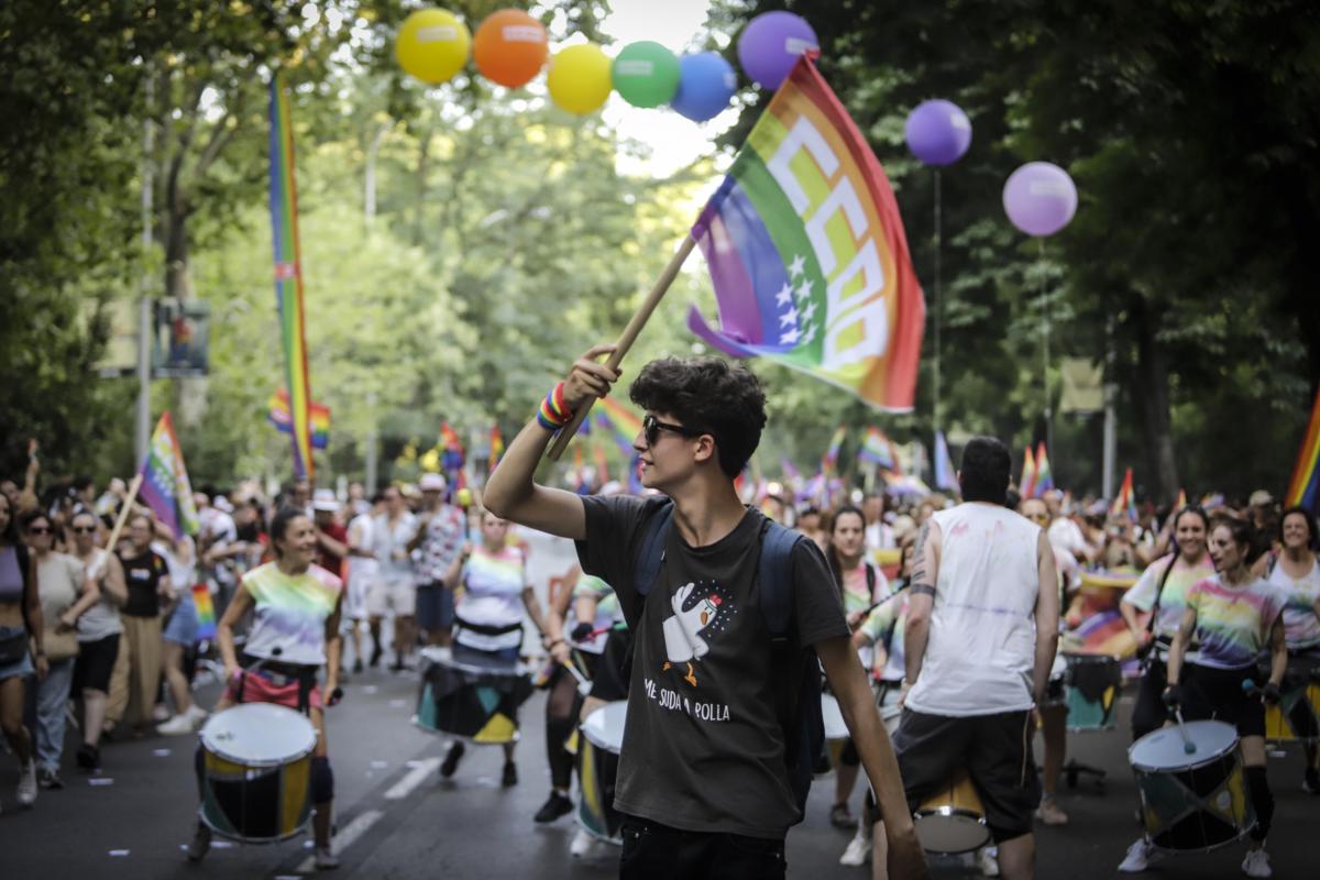 Manifestacion del Orgullo 2026 en Madrid