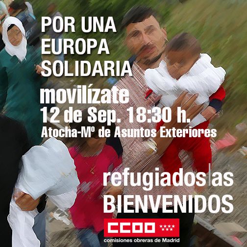 Manifestacin por una Europa solidaria