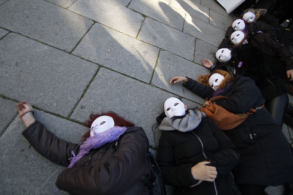 Concentracin 25 Noviembre Da Internacional contra la violencia de Gnero, Madrid