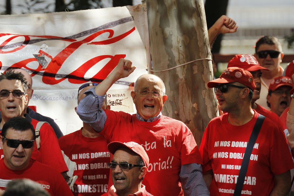 Concentracin en apoyo a Juan Carlos Asenjo y en defensa del derecho de huelga