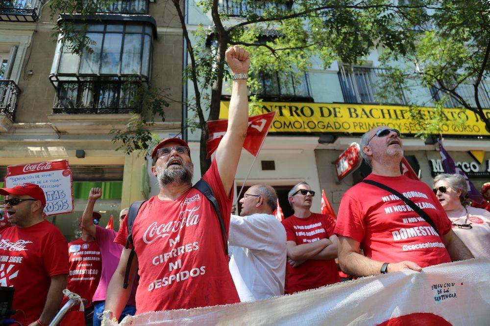 Nueva victoria judicial de CCOO y de la plantilla de Coca-Cola de Fuenlabrada