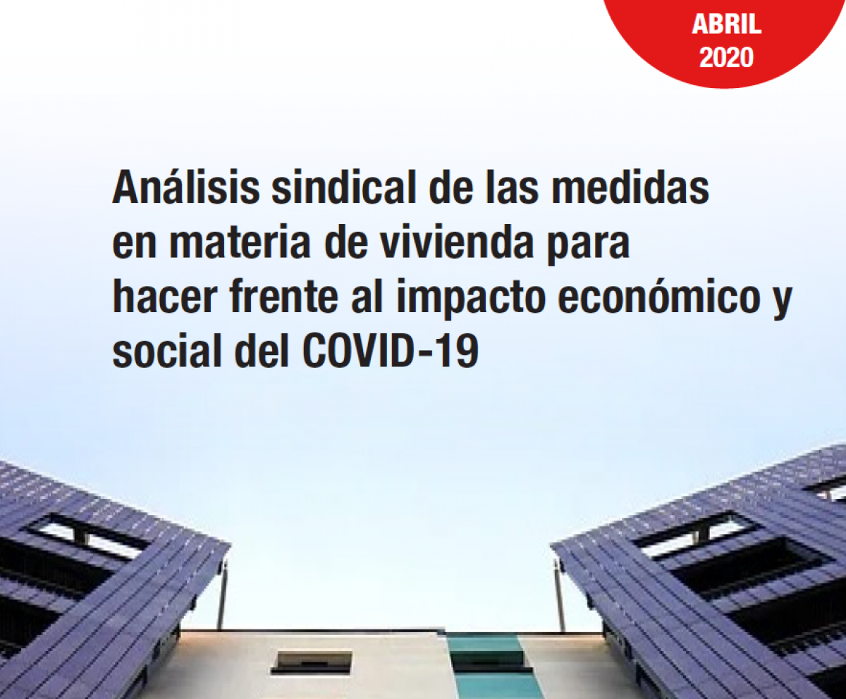 Anlisis de las medidas en materia de vivienda para hacer frente a la crisis del COVID-19