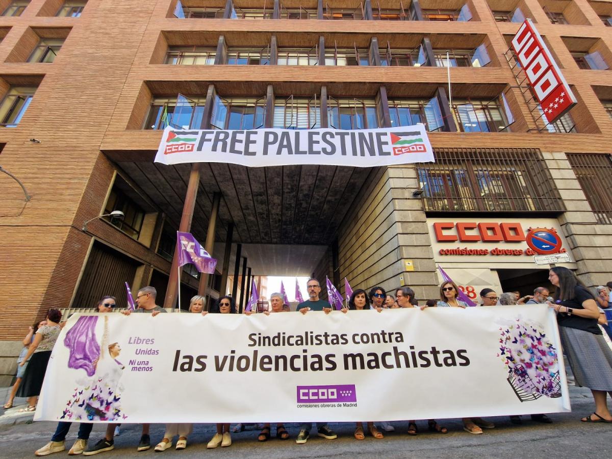 Hartas de violencia machista.