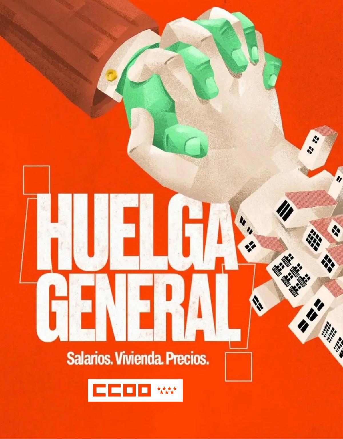 CCOO y UGT acuerdan la convocatoria de una huelga general este otoño