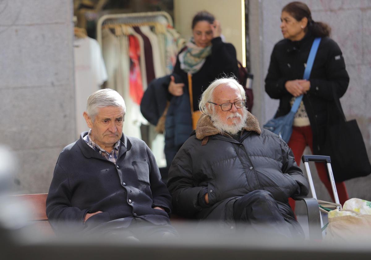 Personas mayores en Madrid