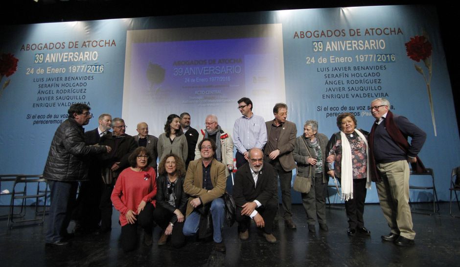 39 aniversario de los Abogados de Atocha