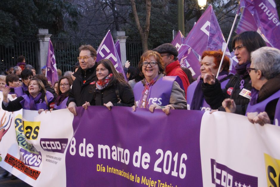 Manifestacin Da Internacional de la Mujer Trabajadora, 8-3-2016