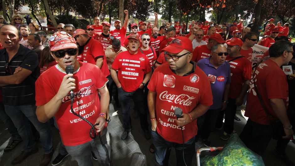 Concentracin en apoyo a Juan Carlos Asenjo y en defensa del derecho de huelga