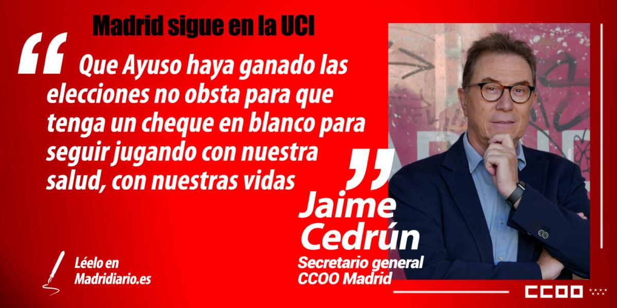 Artculo de Jaime Cedrn del 13 de mayo de 2021