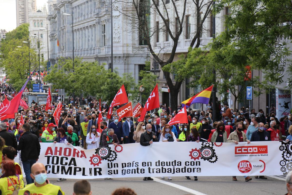 Cabecera de la manifestacin