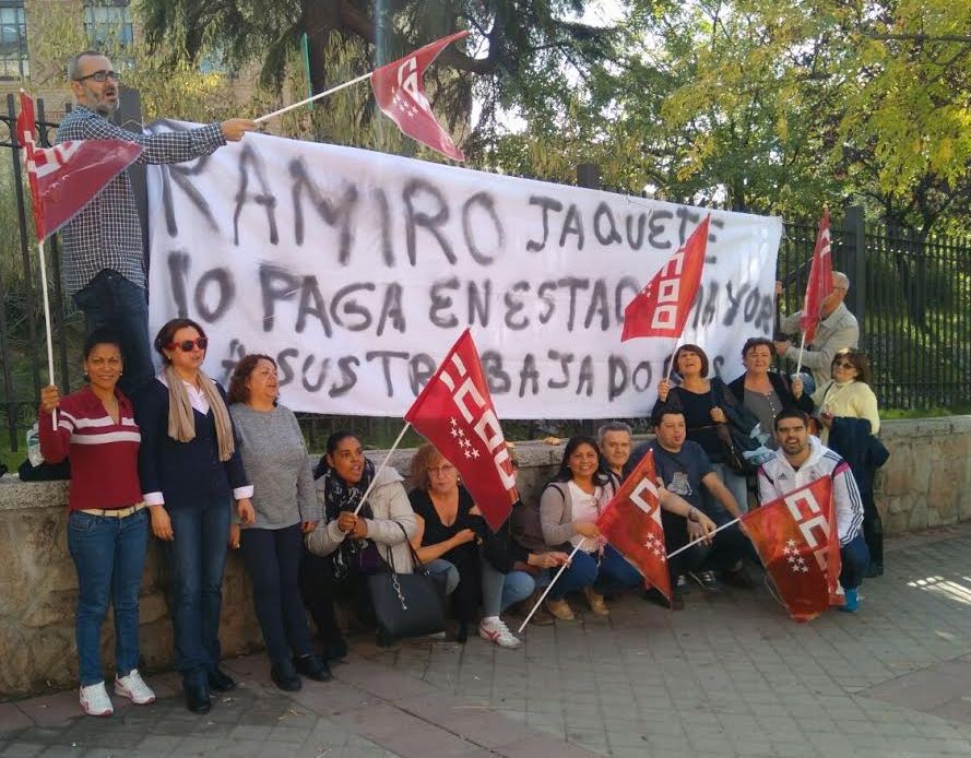 Huelga en la cafetera y restaurante del Estado Mayor de la Defensa