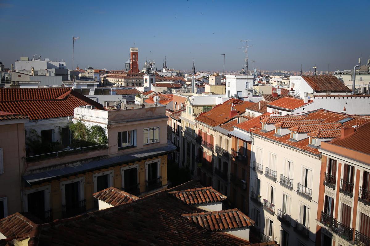 Vista del centro de Madrid