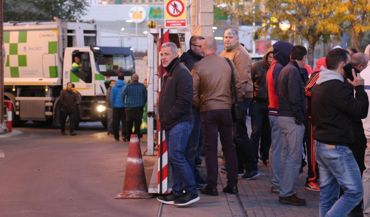 Huelga indefinida en la recogida de basura de Madrid capital