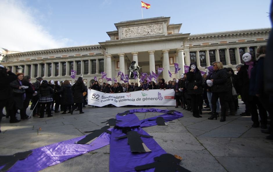 Concentracin 25 Noviembre Da Internacional contra la violencia de Gnero, Madrid