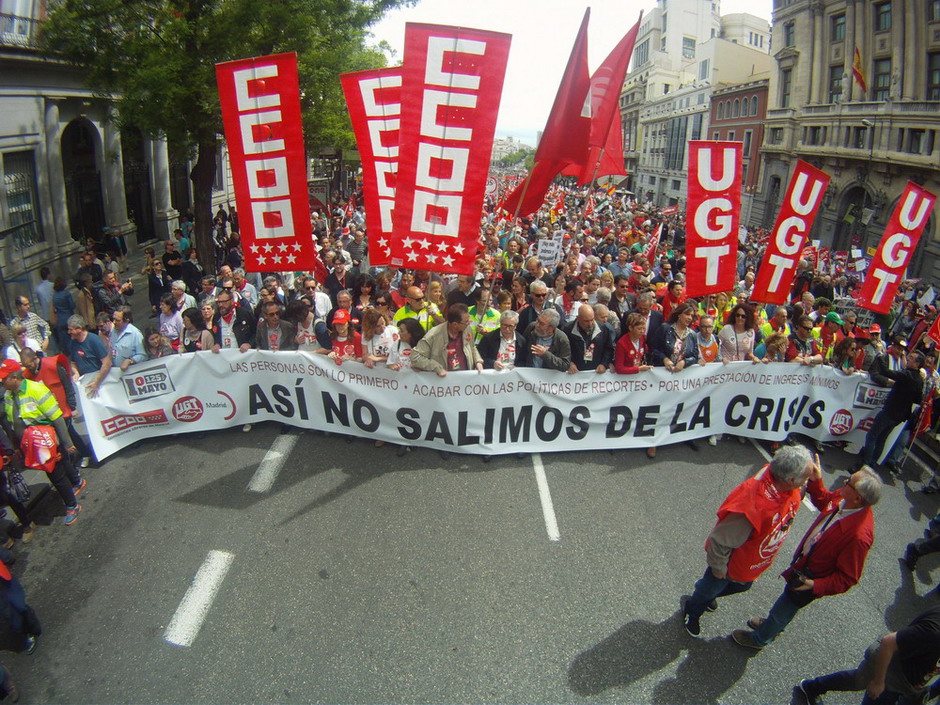 1 de Mayo en Madrid 2015