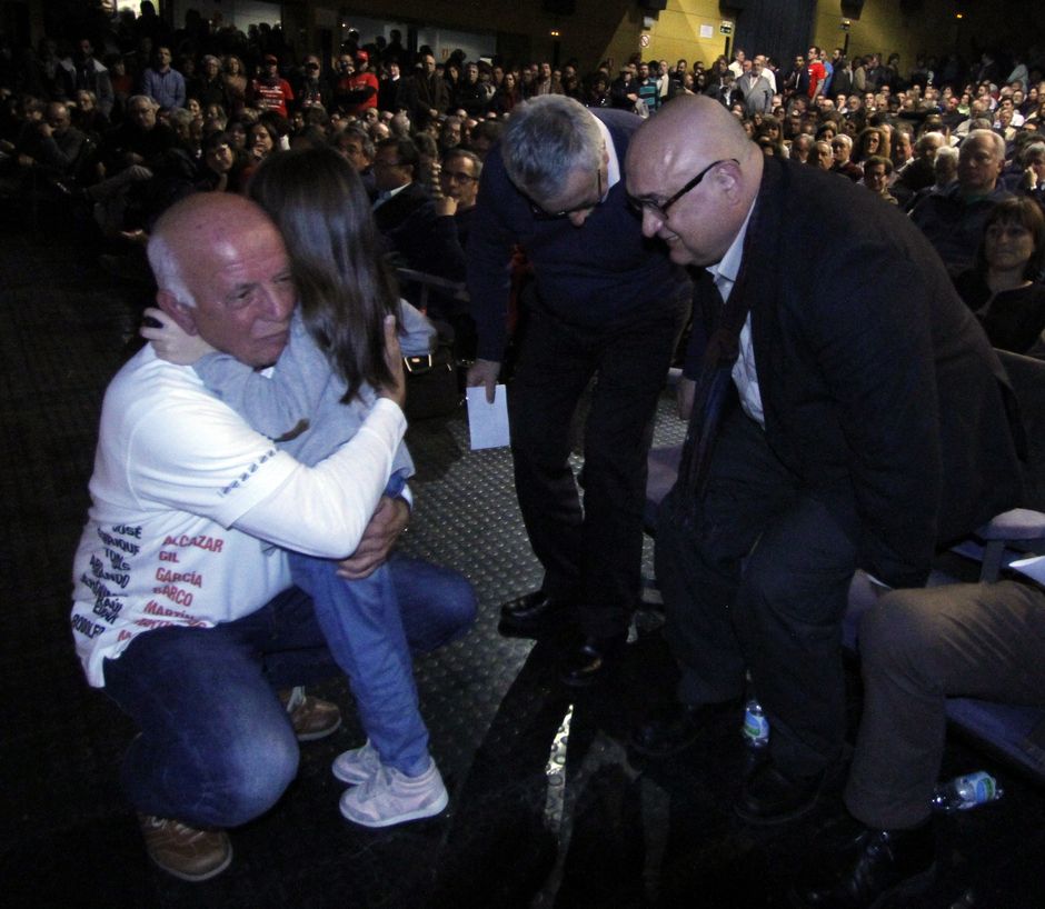 Acto en defensa del derecho de huelga, 19 enero 2016