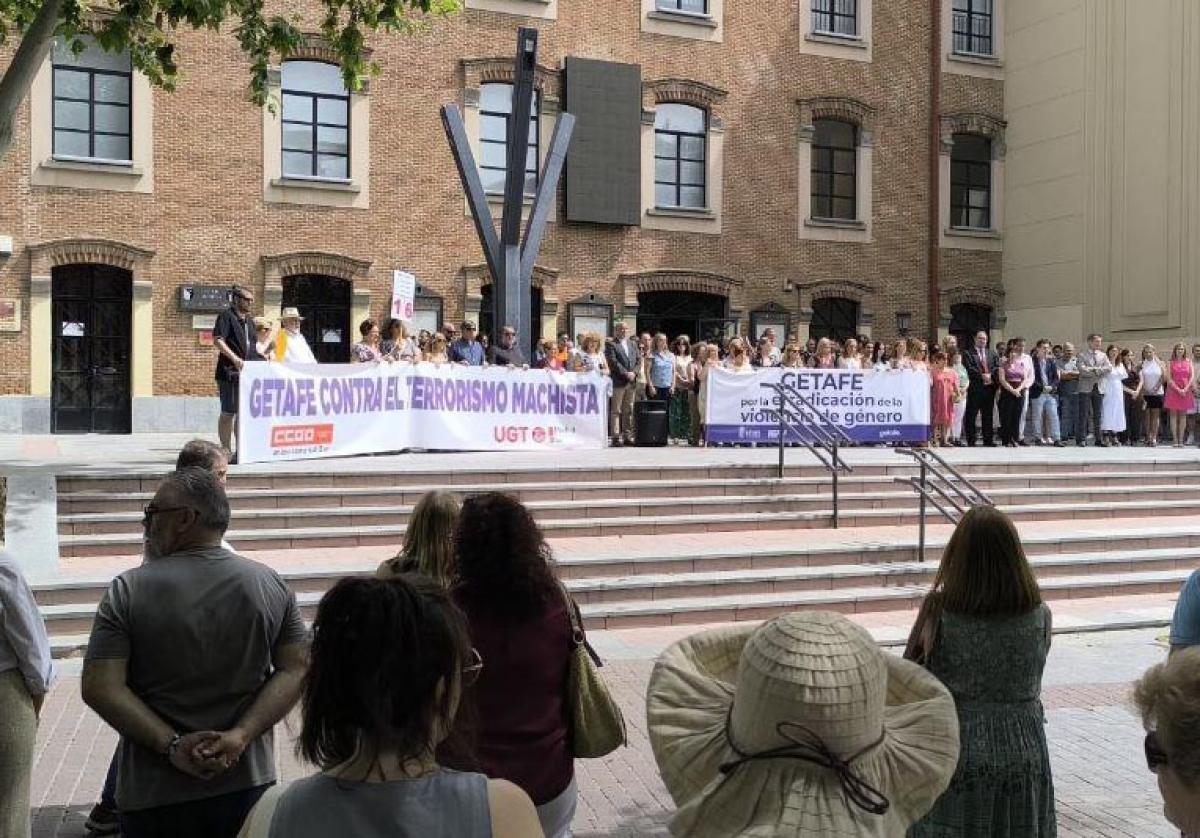 Concentracin en Getafe contra la violencia machista