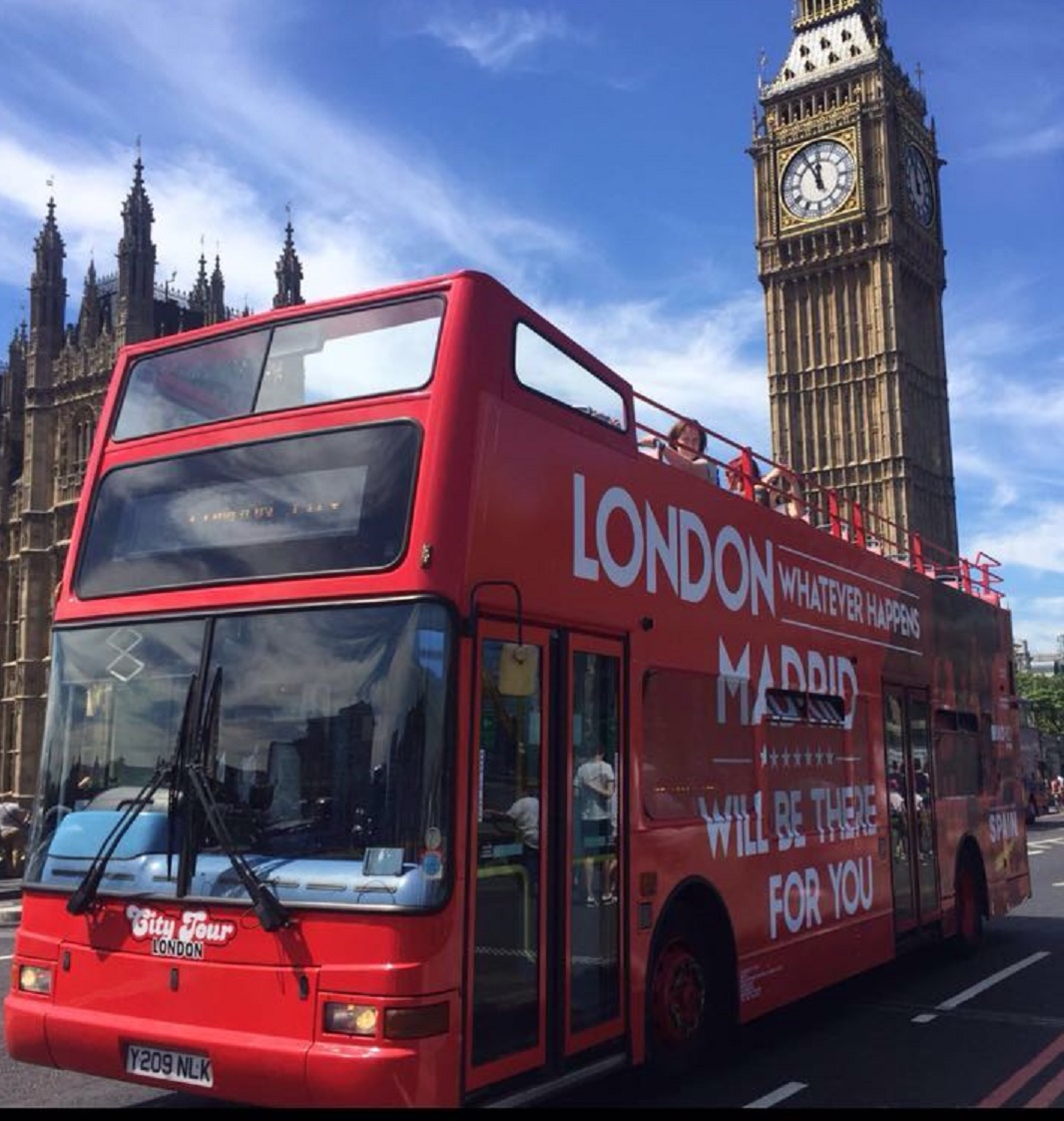 Bus turstico en Londres