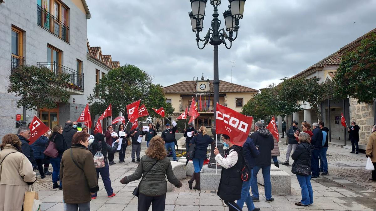 CCOO denuncia un recorte del 20% en el contrato de limpieza de los colegios pblicos en Torrelodones