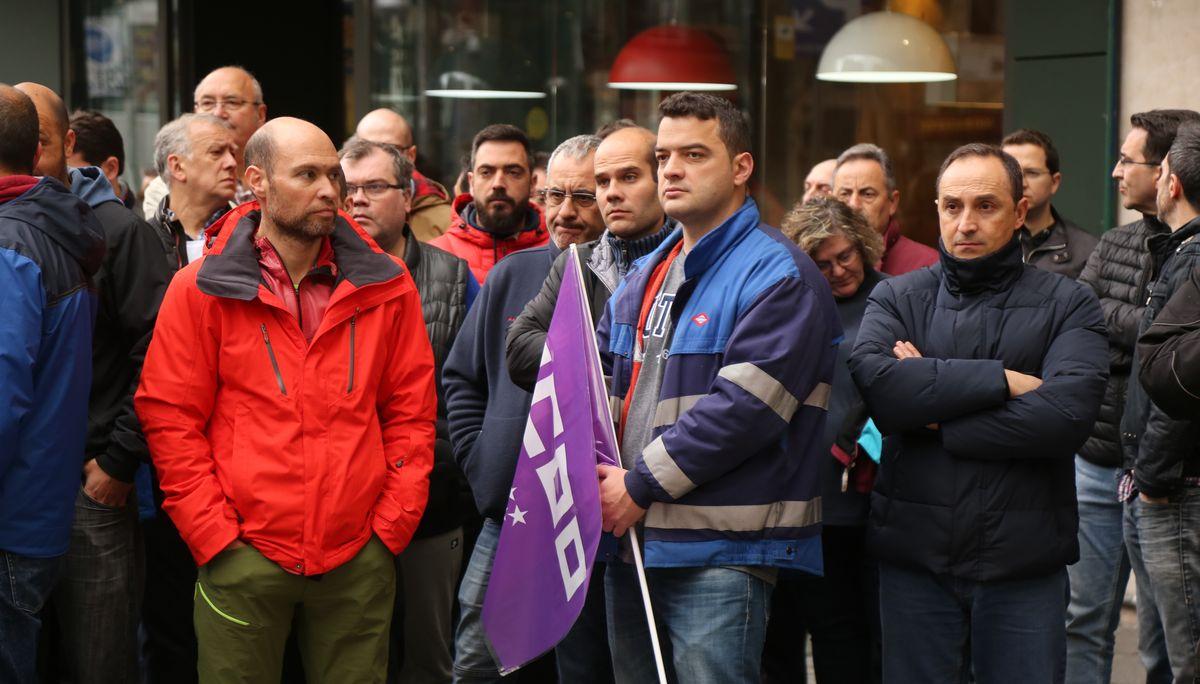 Las vctimas del amianto en el Metro de Madrid exigen justicia y reparacin.