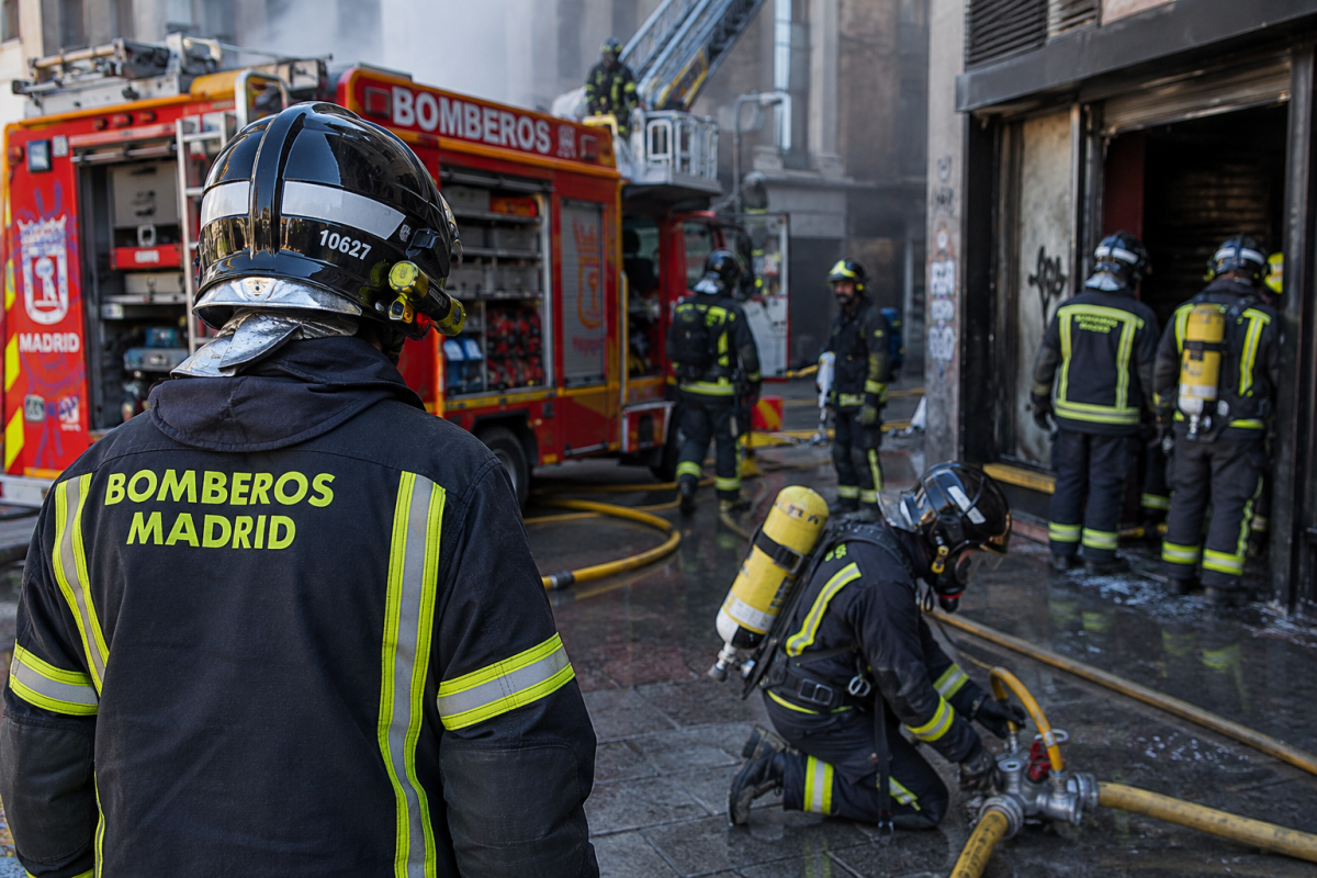Bomberos del Ayuntamiento de Madrid