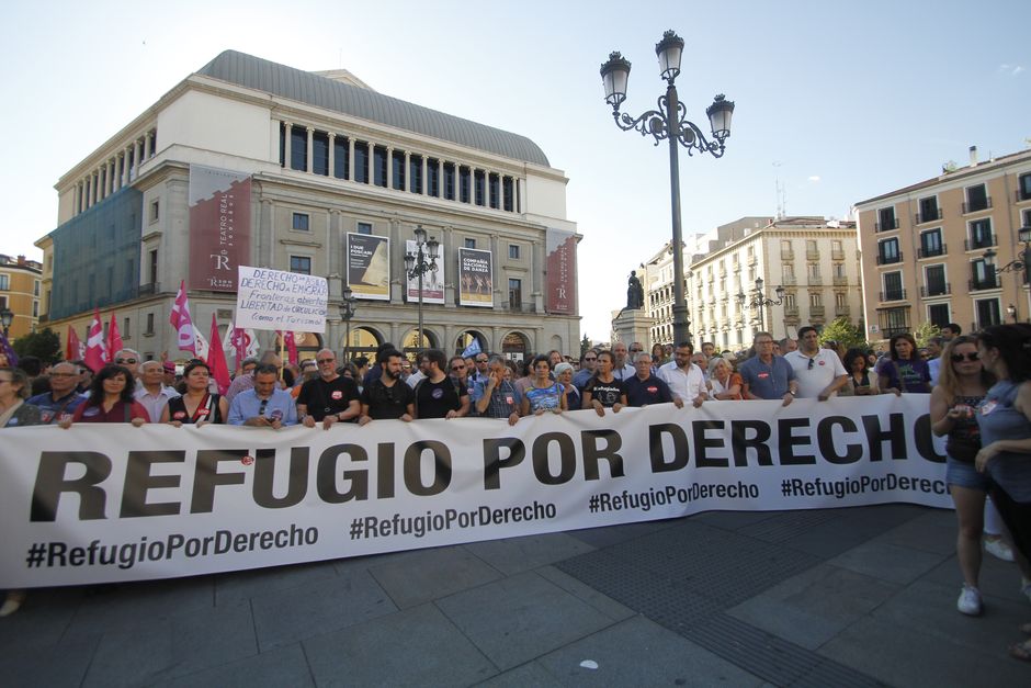 Manifestacin #RefugioporDerecho, Da Mundial de las Personas Refugiadas